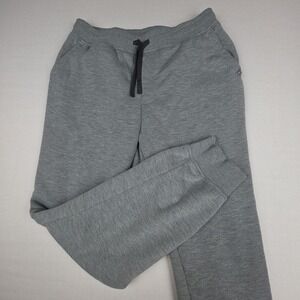 Free Country Sherpa Lined Jogger Sweatpants Mens Medium Gray Heathered